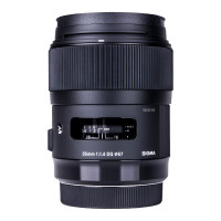 适马(SIGMA) A 35mm F1.4 DG HSM 单反相机镜头 尼康卡口 标准定焦 数码配件 相机镜头