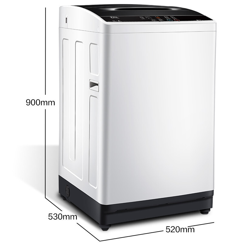 TCL TB-V80亮灰色 8KG波轮 波轮洗衣机