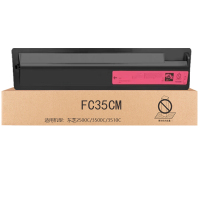 京贤FC35CM红色粉盒适用东芝2500C/3500C/3510C