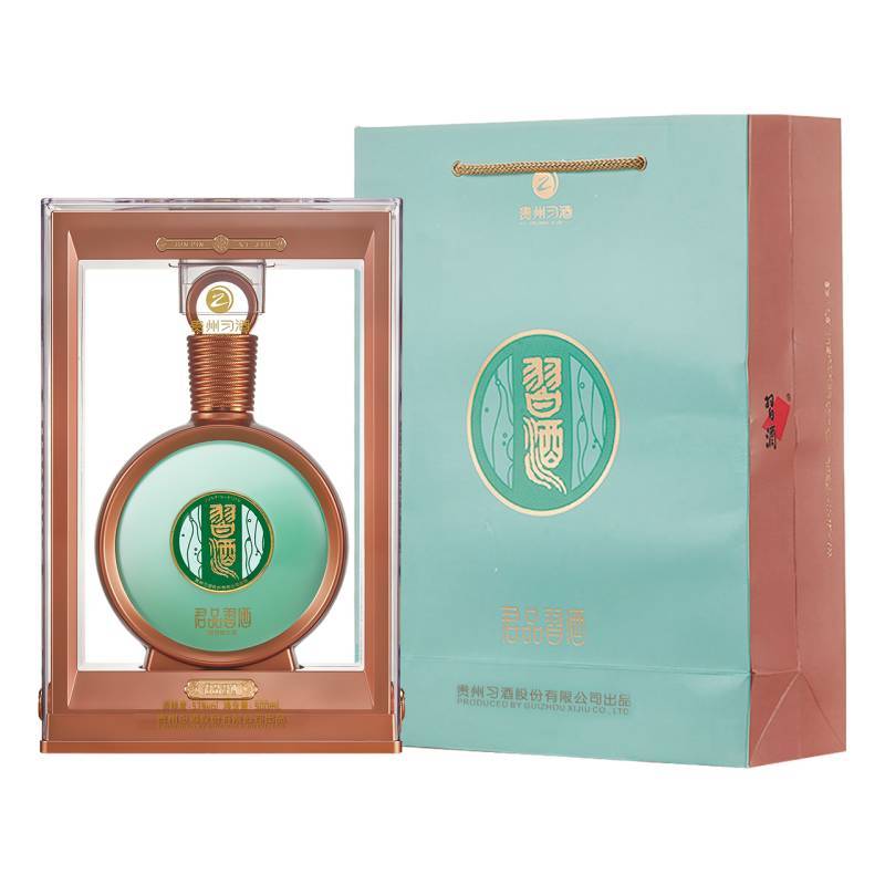 贵州習酒 君品习酒 53度 500ml 单瓶装53度 酱香型白酒
