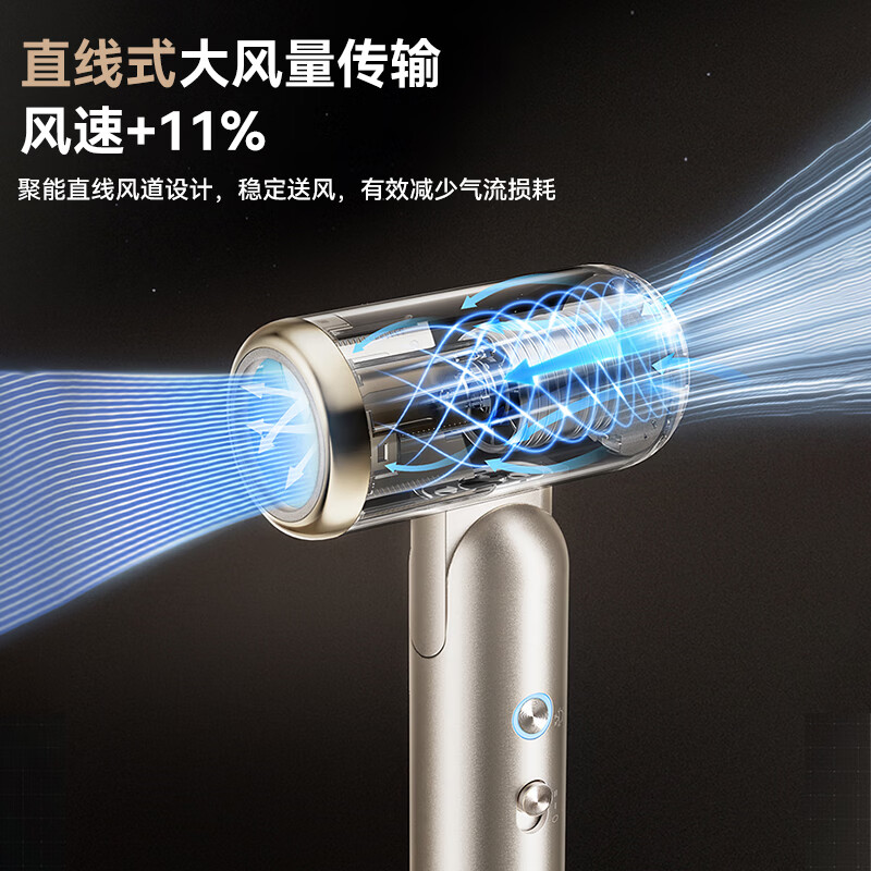 苏泊尔 HDH-H7 电吹风 流光金高清大图