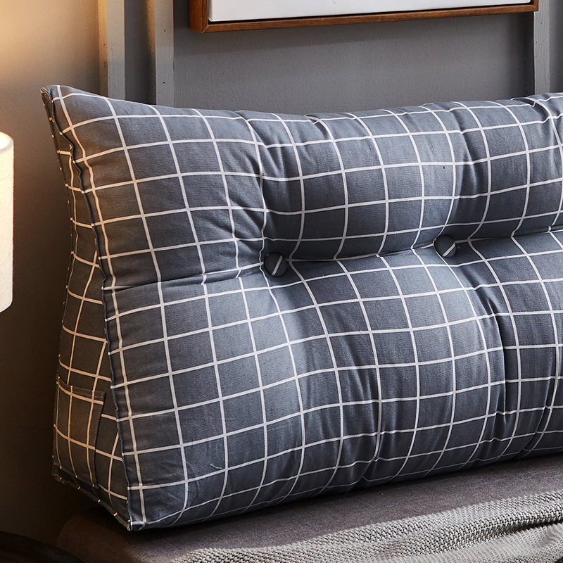 床头靠垫大靠背榻榻米床上床头板软包靠背垫三角护腰靠枕双人