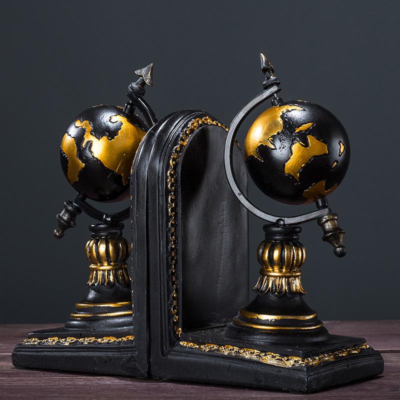 美帮汇美式复古地球仪摆件学生用高清大号办公室书房创意装饰品家居摆设高清大图