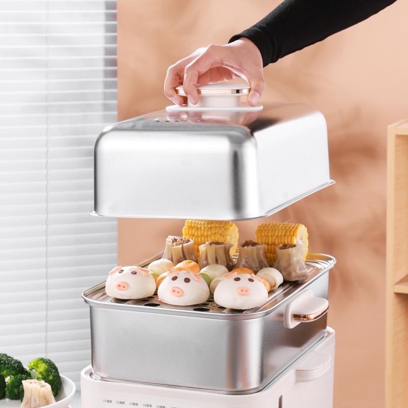 乐扣乐扣LocknLock电蒸锅EJP3225IVY高清大图