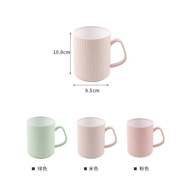 刷牙杯家用情侣儿童漱口杯三口之家创意可爱牙刷口杯牙桶牙缸套装 三维工匠 粉色洗漱杯高清大图