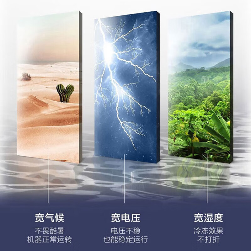 海尔Haier冰柜家用小型冷柜冷冻柜冷藏柜一级能效商用卧式小型租房低霜大容量100GHZT高清大图