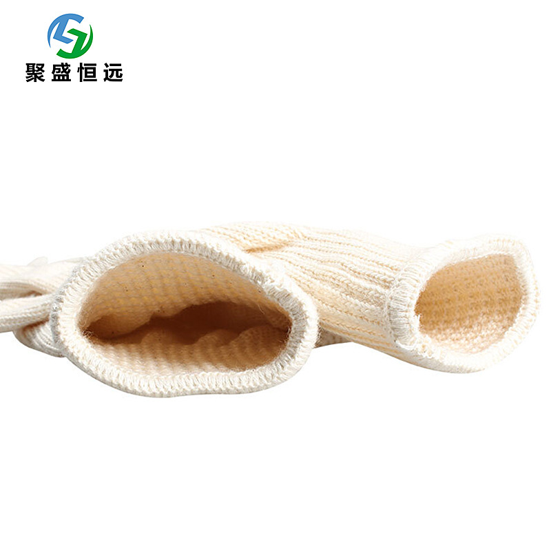 聚盛恒远 劳保耐磨工作白手套纯棉加厚棉纱线手套高清大图