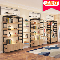 货架展示架超市货柜自由组合鞋店化妆品展示柜展柜产品陈列架