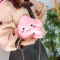 lolita包包日系软妹女包卡通新款2021斜挎包可爱学生少女毛绒包包 可爱款白色