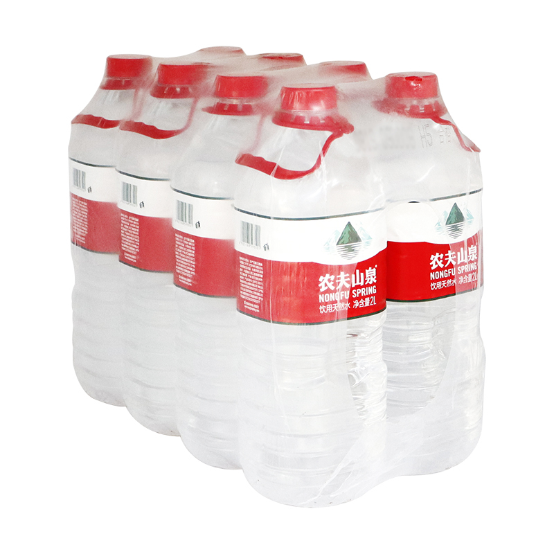 农夫山泉矿泉水2l8瓶膜装弱碱性天然饮用水