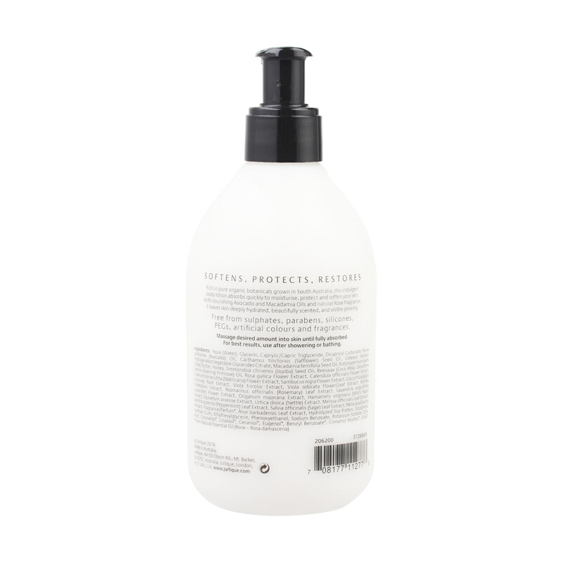 JURLIQUE 茱莉蔻(JURLIQUE)玫瑰身体乳香体润体身体润肤乳保湿补水滋润营养玫瑰身体滋润乳液300ml