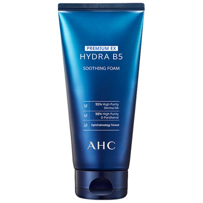 [平价洁面战斗机]AHC B5 玻尿酸 洗面奶 深层清洁 180ML