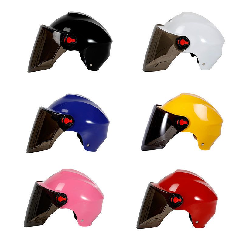 四季通用电动车头盔男女冬季保暖全包防雾电瓶摩托车春夏款安全帽