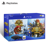 索尼(SONY)PlayStation 4 PS4 500GB黑色纳克的大冒险双碟欢乐套装 国行游戏机
