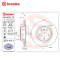 布雷博(brembo)后盘09.A270.11适配04-12款华晨/进口宝马3系/10款进口宝X1(E84)(对装)