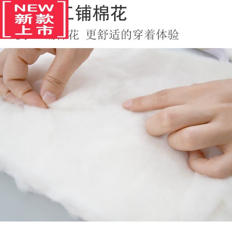 可莉允宝宝手工花包脚连体棉衣冬款婴儿童连身棉服新生儿保暖外出衣图片