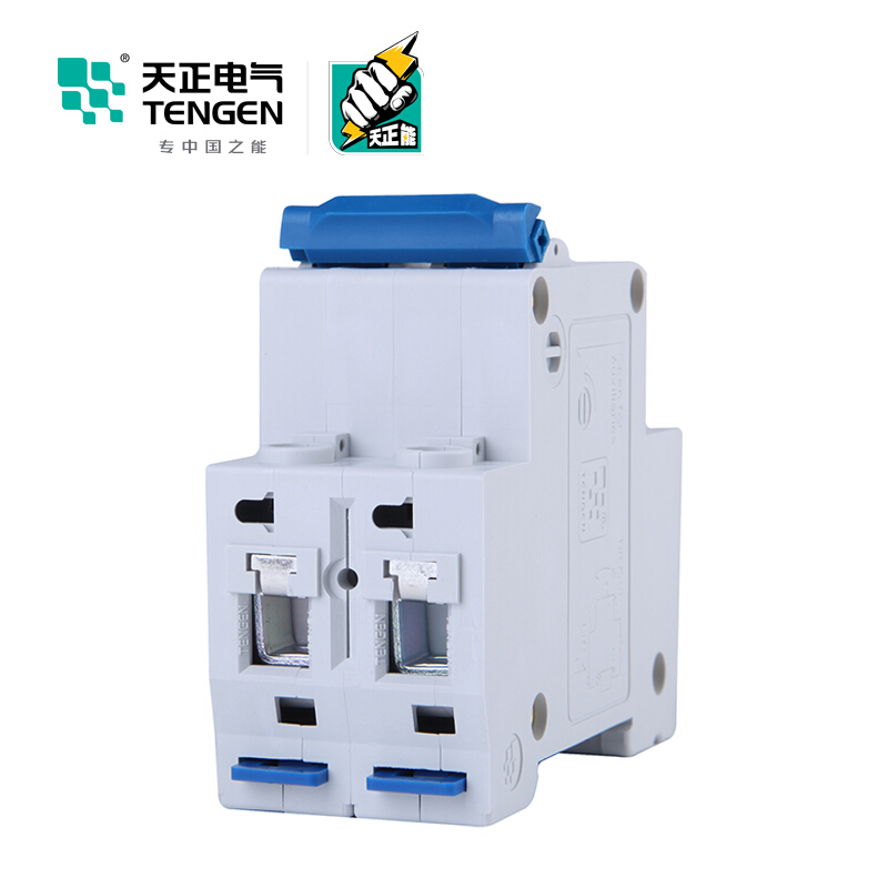 天正电气 空气开关 DZ47-63 2P C 16A 4.5KA 01060020254 微型断路器