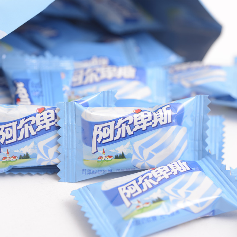 阿尔卑斯软糖袋装混装口味牛奶味水果喜糖结婚儿童散装