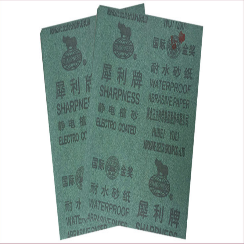犀利水砂纸 P120 200PCS/盒 单位:盒 不涉及维保 货期5-10天