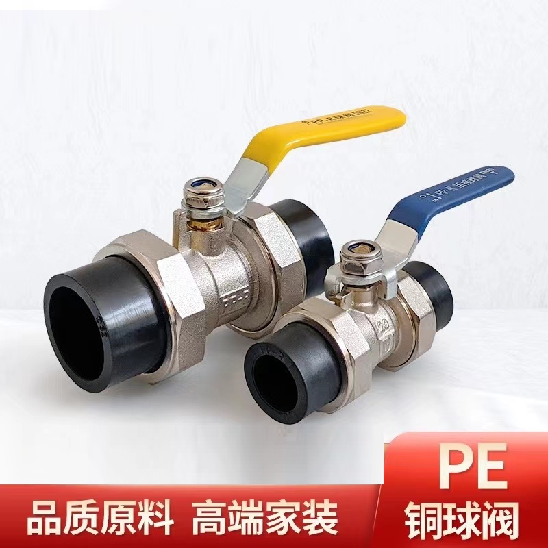伟鹏双兴 PE双热熔活接球阀 PE40(1.2寸) 个高清大图