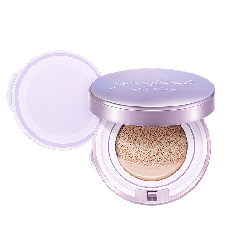 卡姿兰(CARSLAN) 微雾光气垫粉底液02#自然色12.5g*2 (水润持妆 自然贴肤)高清大图