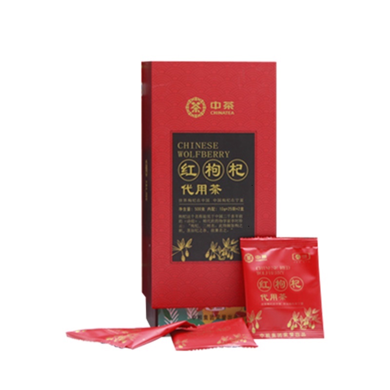 中粮中茶红枸杞代用茶礼盒250g-高清大图