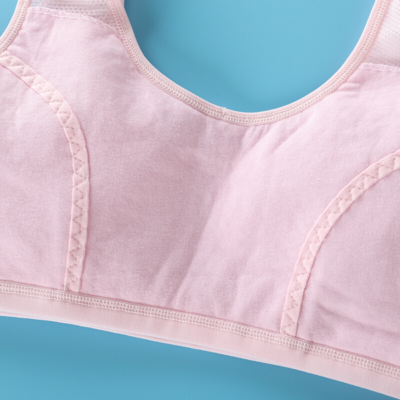 少女内衣育期初高中学生抹胸小背心9-12-14-16岁女孩大童棉文胸