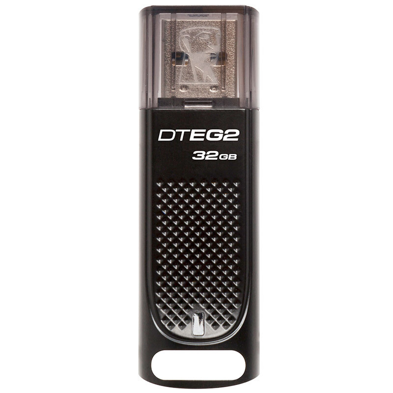 [精选]金士顿(Kingston )32GB U盘 USB3.1 DTEG2 金属外壳 高速车载U盘 读速180MB/S