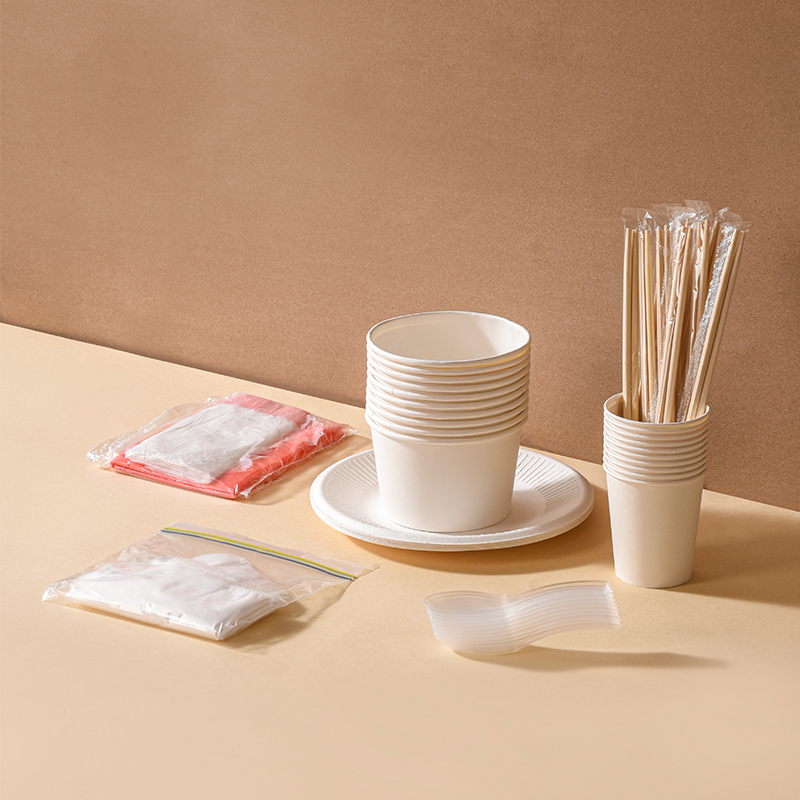 新鲜生活(XIN XIAN SHENG HUO)新鲜生活 纸餐具(十件套)SH-7333高清大图