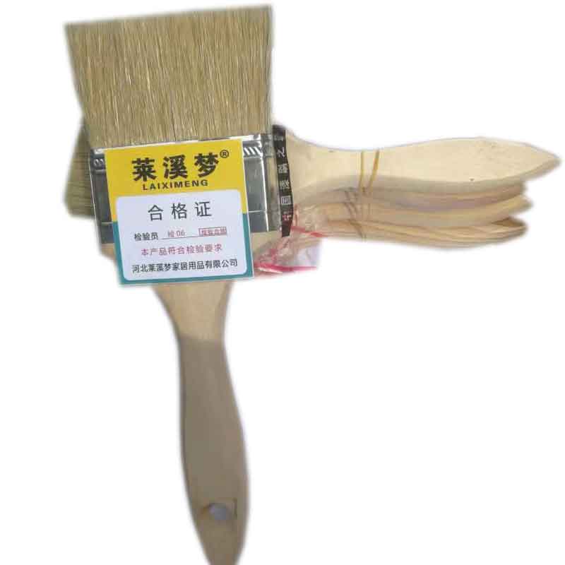 油漆刷扁油刷涂料刷毛刷子(加厚)1.5寸40mm 把高清大图