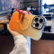 安美宝 苹果15/14/12手机壳iphone14promax保护套13pro手机壳磁吸壳全包防摔磨砂感暗紫色磨砂渐变壳