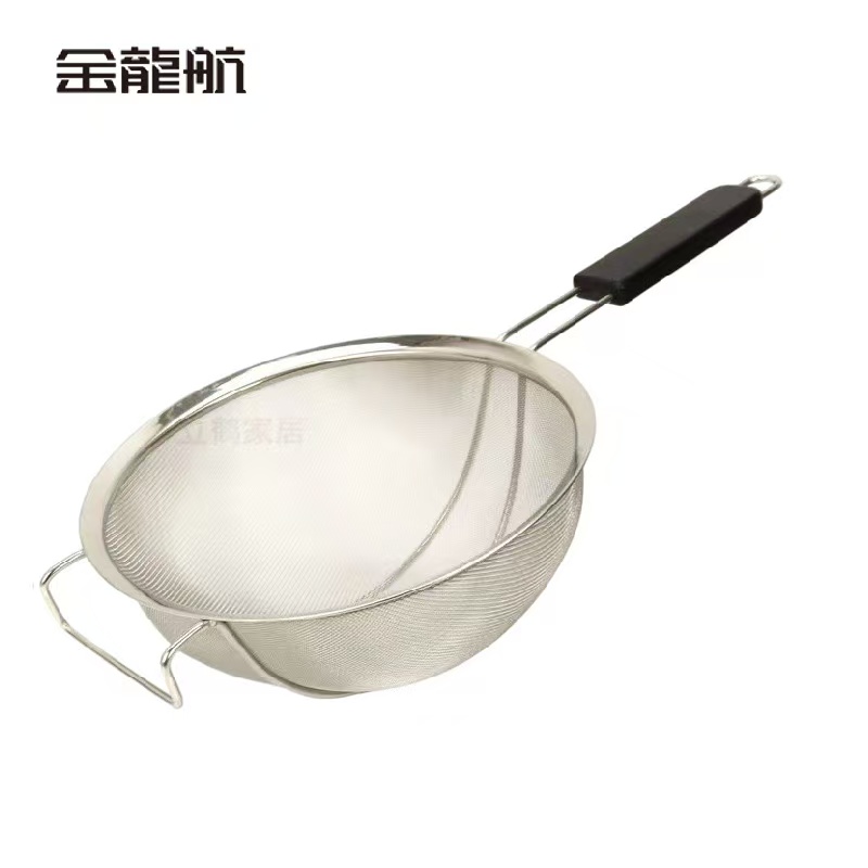 金龙航 不锈钢密网油隔网漏勺/个高清大图