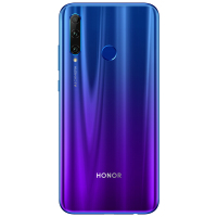 荣耀20i 3200万AI自拍 超广角三摄 全网通版6GB+128GB 渐变蓝 移动联通电信4G全面屏手机 双卡双待荣耀9i升级款