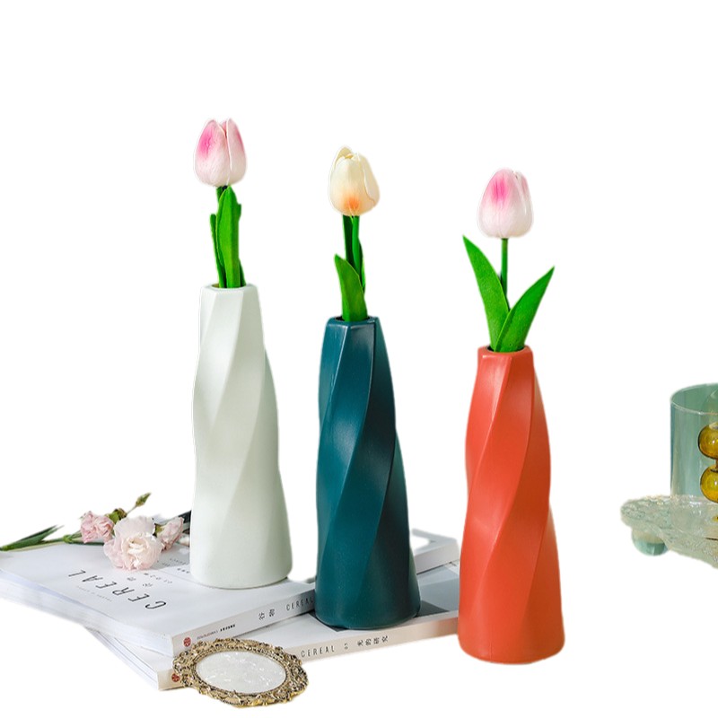 [疆不凡]欧式仿真花瓶 PE个高清大图