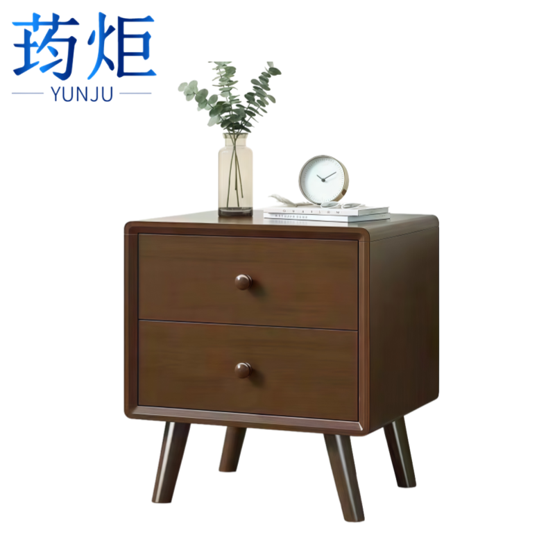 荺炬 床头柜 原色 个高清大图