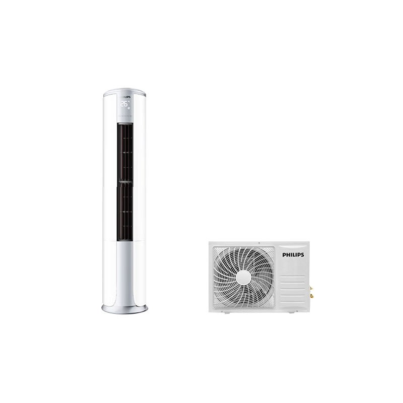 飞利浦(Philips)空调 3匹 32-48㎡适用新1级能效变频冷暖空调立式客厅柜机FAC72V1Ca3SR(银灰)