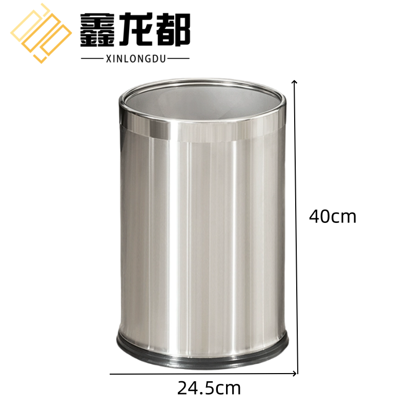 鑫龙都垃圾桶6L个高清大图