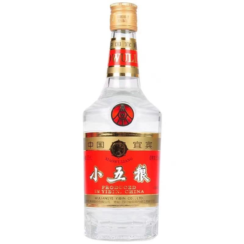 中国酒 五粮液 白酒 375ml 中国酒 五粮液 白酒 375ml 五粮液小五粮52度375ml*1瓶小