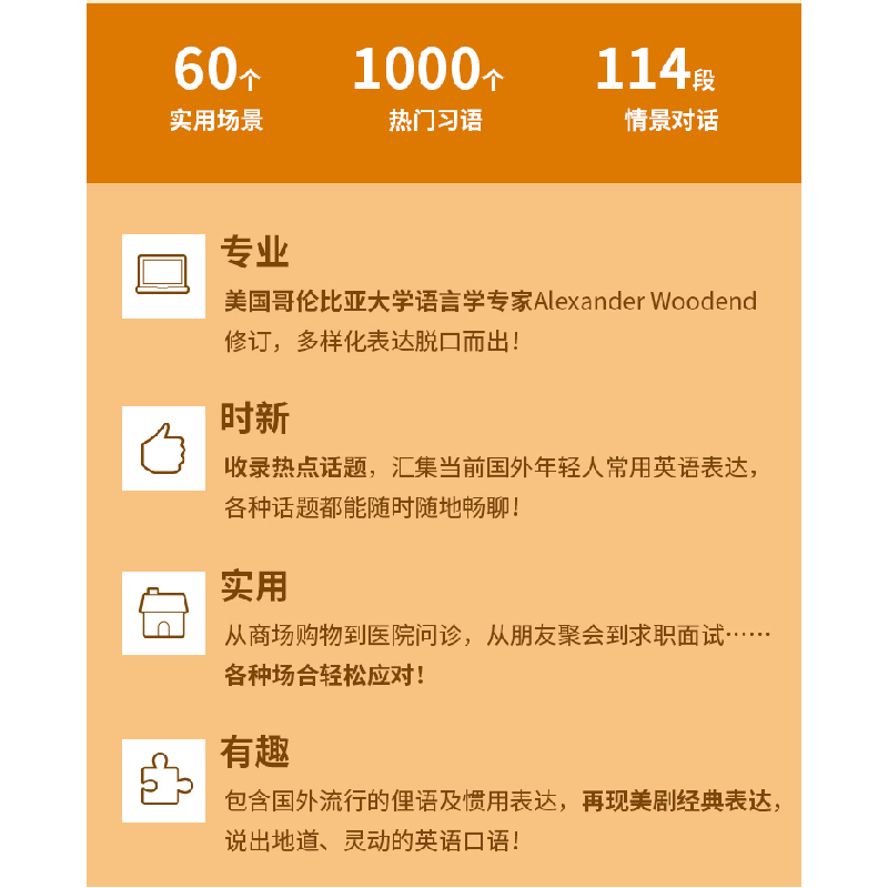 音像60堂英语情景口语必修课新英汉口主语研发中心