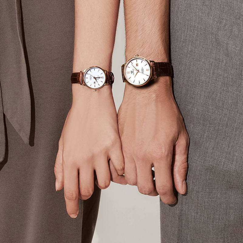 [支持后盖定制刻字服务]天王表 女士手表正品机械表时尚女表送女友生日礼物推荐LS5844高清大图