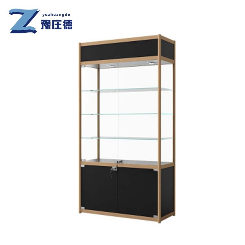 豫庄德玻璃展柜G-5台高清大图