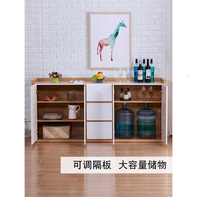 餐边柜现代简约茶水柜多功能烤漆储物柜北欧碗柜厨房酒柜客厅组装