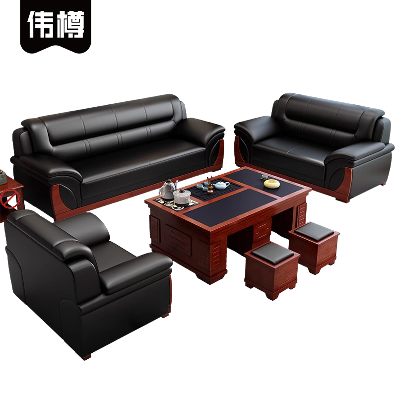 伟樽沙发组合 3+2+1+茶几 套高清大图