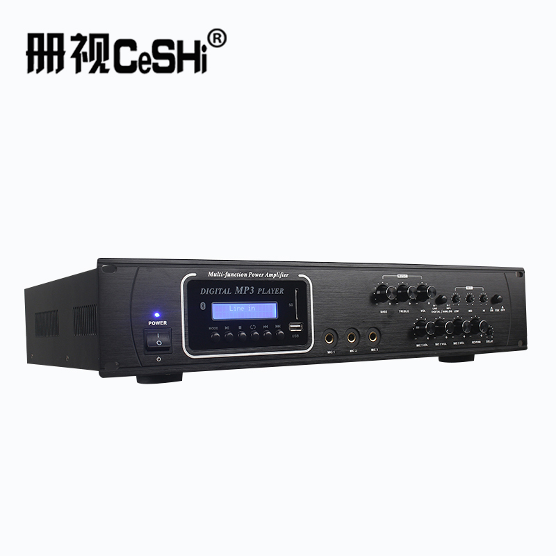 册视监控器材配件多功能功放机KP-5000台高清大图