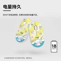 罗技(Logitech G)Pebble无线蓝牙静音鼠标 鹅卵石造型大耳狗玉桂狗IP款 甜品屋大耳狗 电池款