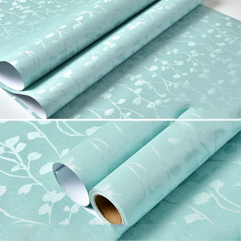 简约现代自带胶墙纸自粘卧室温馨客厅房间卧室门厅过道厨房办公室壁纸