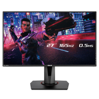 华硕(ASUS) VG278QR 台式电脑显示器液晶显示屏27英寸屏幕165HZ电竞 显示器 黑色