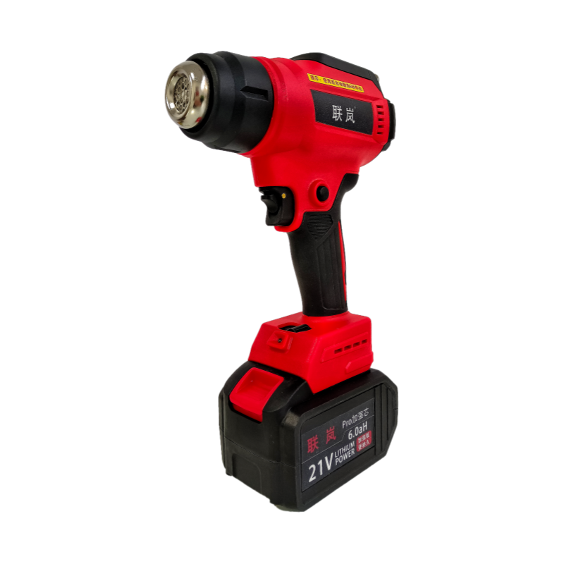 联岚数显大功率锂电热风枪电动热风机/套高清大图