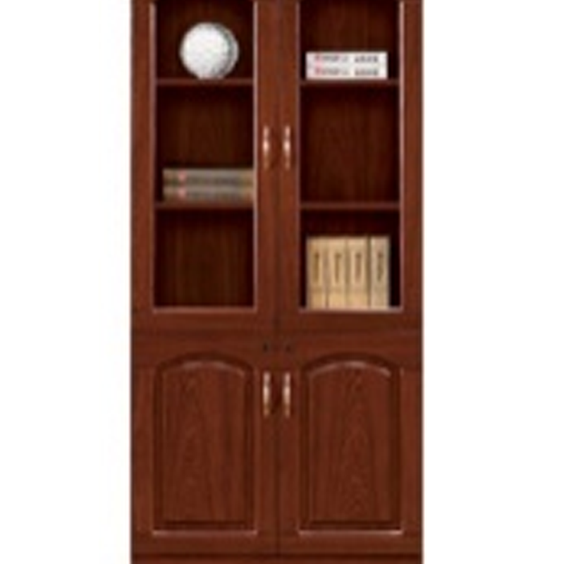 大央文件柜ST-202 900W*420D*2000H书架落地置物架客厅家用靠墙收纳柜子储物柜办公室文件柜简易书高清大图