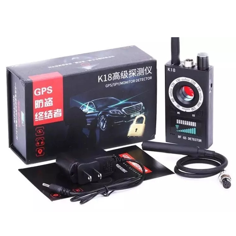鑫视盈 GPS探测器反追踪防偷拍无线探测器检测仪反窃偷听防定位神器信号探测仪小型手持式个人隐私保护器K18